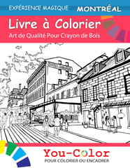 Montreal Coloring eBook - Bilingual Edition - You-Color