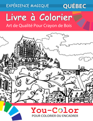 Quebec Coloring Book: Magical Places Coloring Book (Volume 1) - You-Color