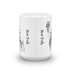 New York Coffee Mug - Statue of Liberty - You-Color