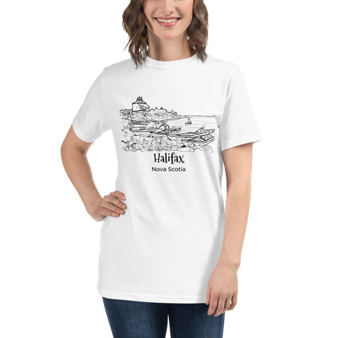 Halifax Nova Scotia Kayaking Organic T-Shirt - You-Color