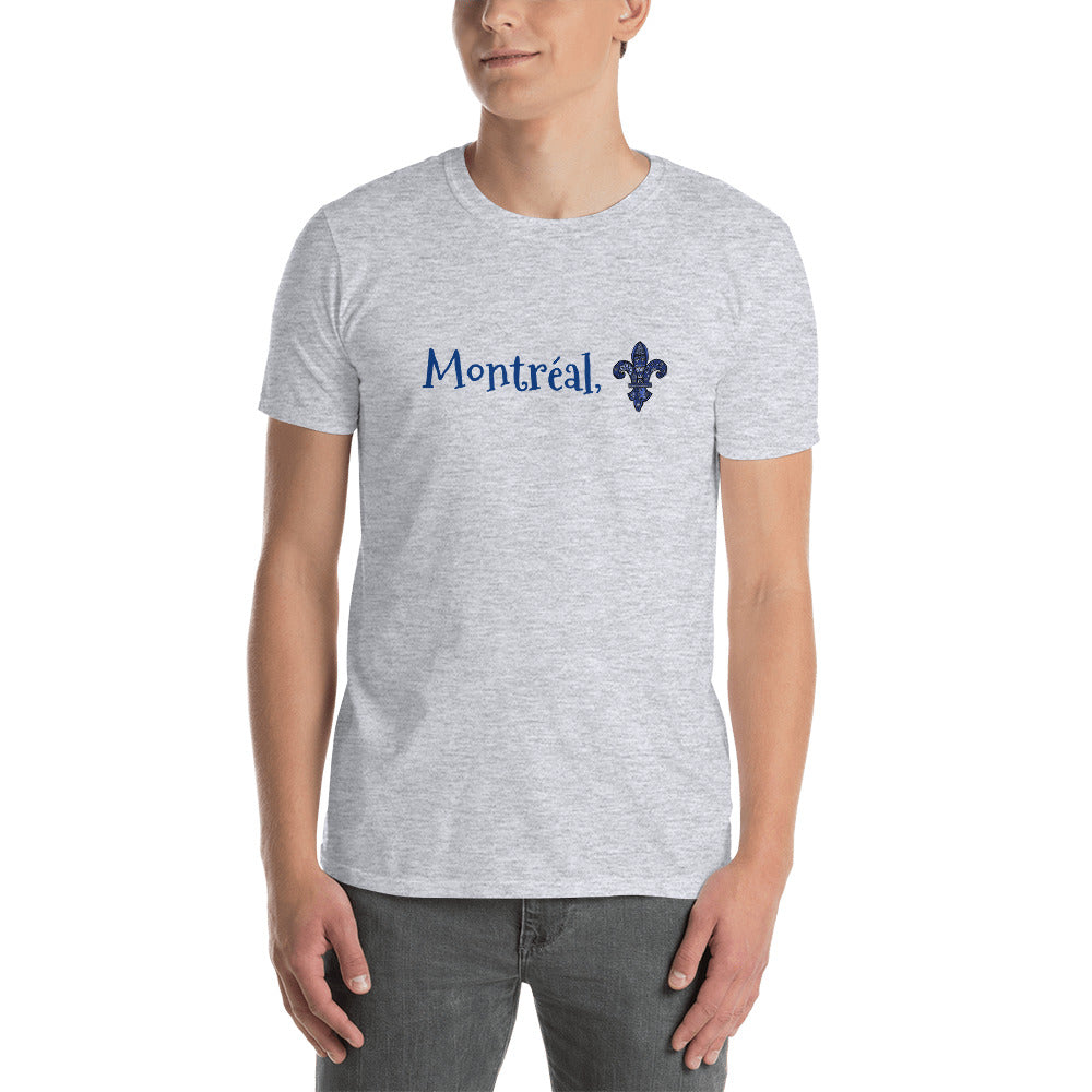 Montréal Title Short-Sleeve Unisex T-Shirt - You-Color