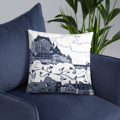Quebec Throw Pillows - You-Color