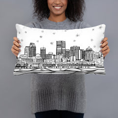 Montreal Old Port Throw Pillows - You-Color