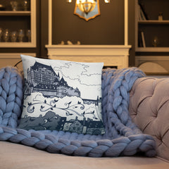 Quebec Throw Pillows - You-Color