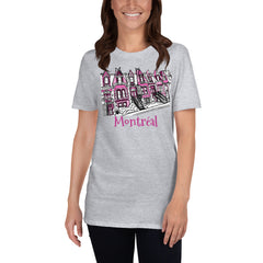 Montreal Square St-Louis Plateau Mont-Royal Short-Sleeve Unisex T-Shirt - You-Color