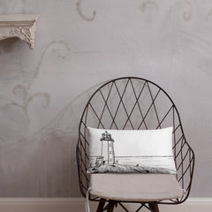 Halifax 2 sided art Throw Pillows - You-Color