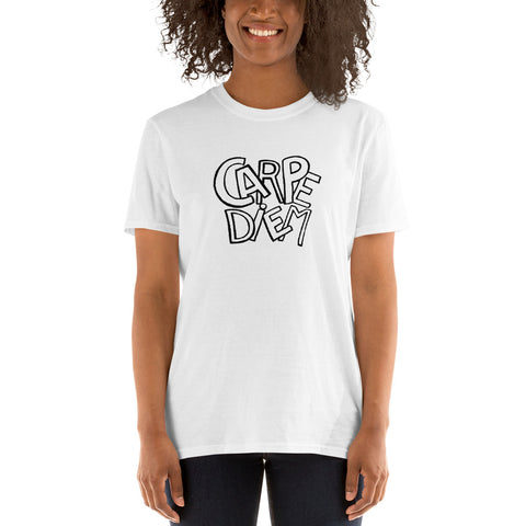 Carpe Diem Big Letters Short-Sleeve Unisex T-Shirt - You-Color
