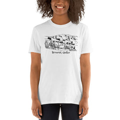 Bromont, Québec Ski Resort Short-Sleeve Unisex T-Shirt - You-Color