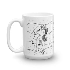 New York Coffee Mug - Famous Kiss in Times Square - You-Color