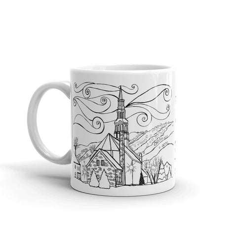 Bromont - Saint-François Xavier Church Coffee Mug - You-Color