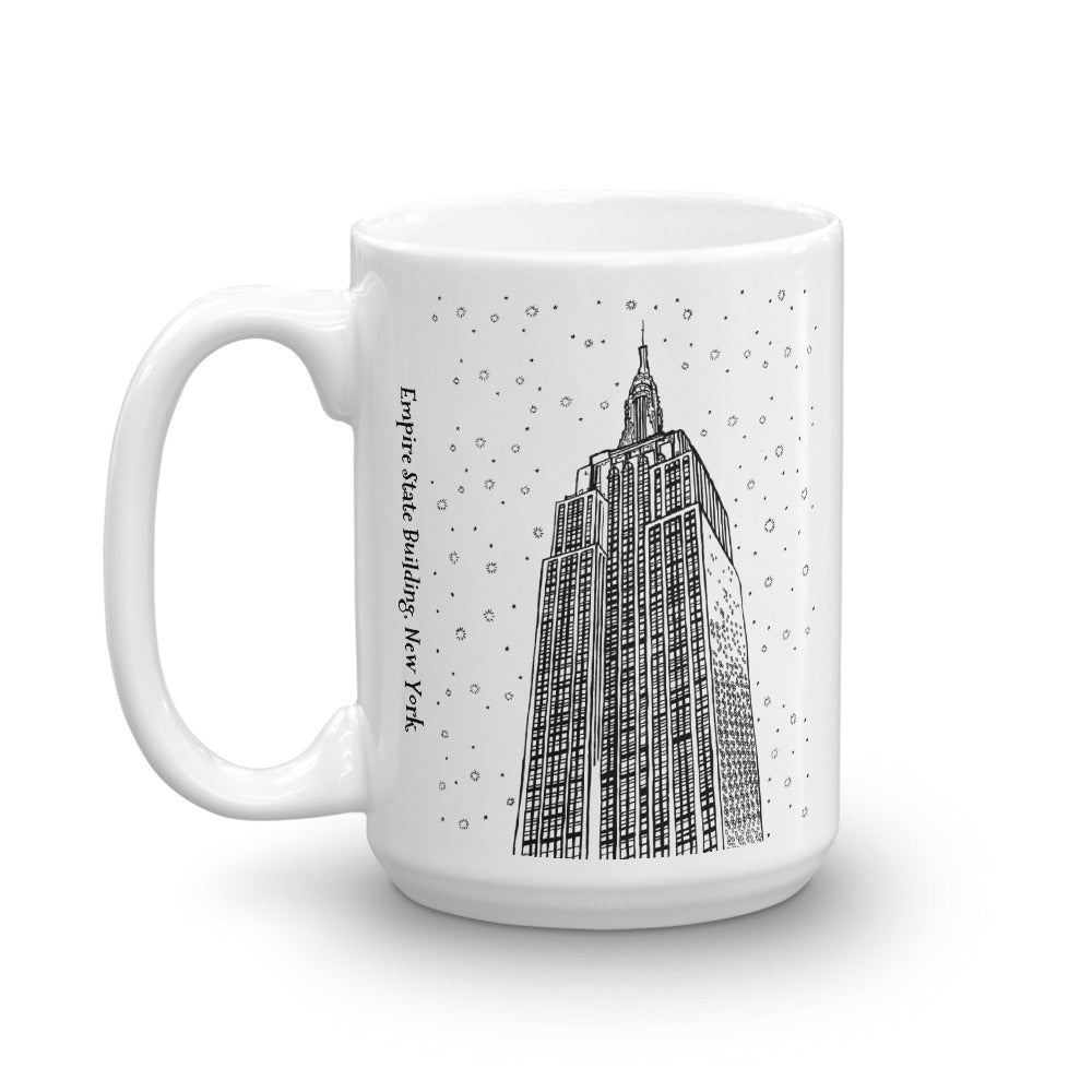New York Coffee Mug - Empire State Building - You-Color