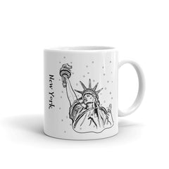 New York Coffee Mug - Statue of Liberty - You-Color