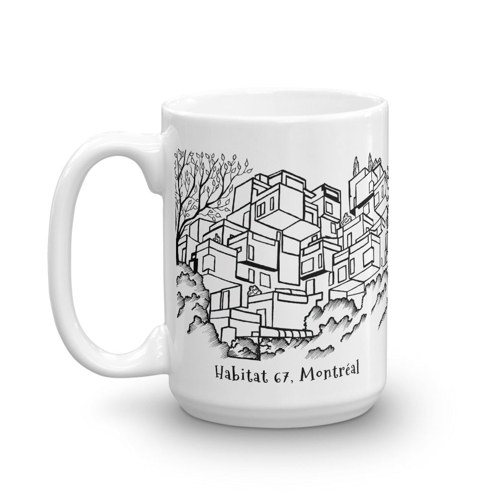 Montreal Coffee Mug - Habitat 67 - You-Color