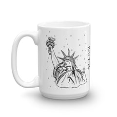 New York Coffee Mug - Statue of Liberty - You-Color