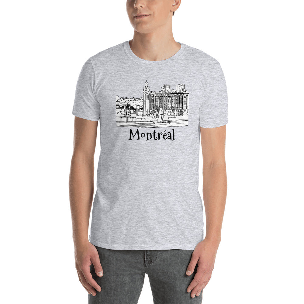 Montreal Old Port Short-Sleeve Unisex T-Shirt - You-Color