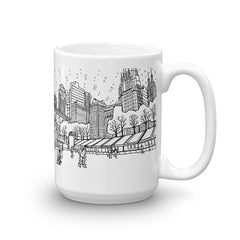 New York Coffee Mug - Rockefeller Center - You-Color