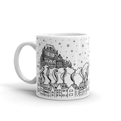 Quebec Coffee Mug - Chateau Frontenac Fantasy - You-Color