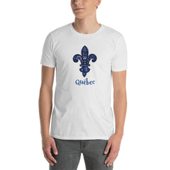 Quebec Fleur de Lys Short-Sleeve Unisex T-Shirt - You-Color
