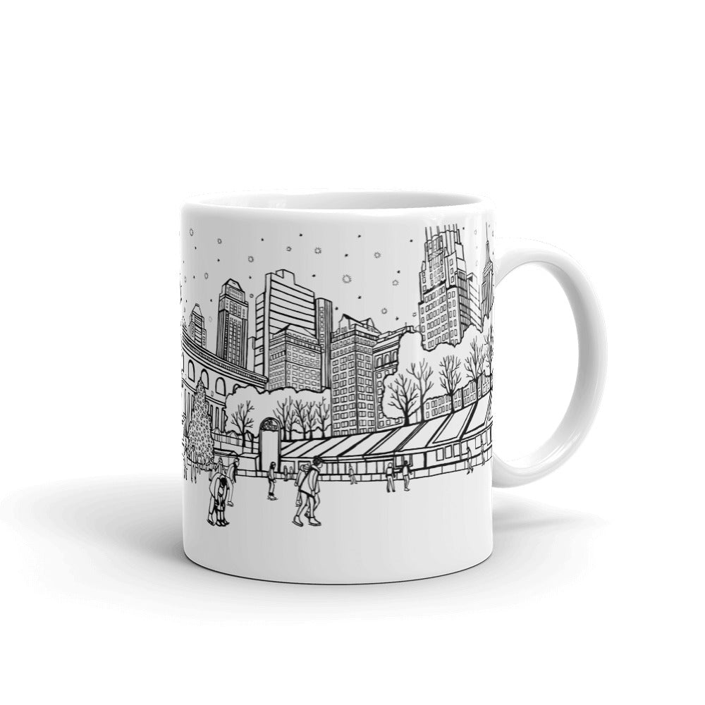New York Coffee Mug - Rockefeller Center - You-Color
