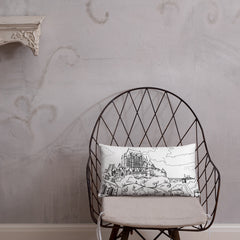 Quebec Chateau Frontenac Throw Pillow - You-Color