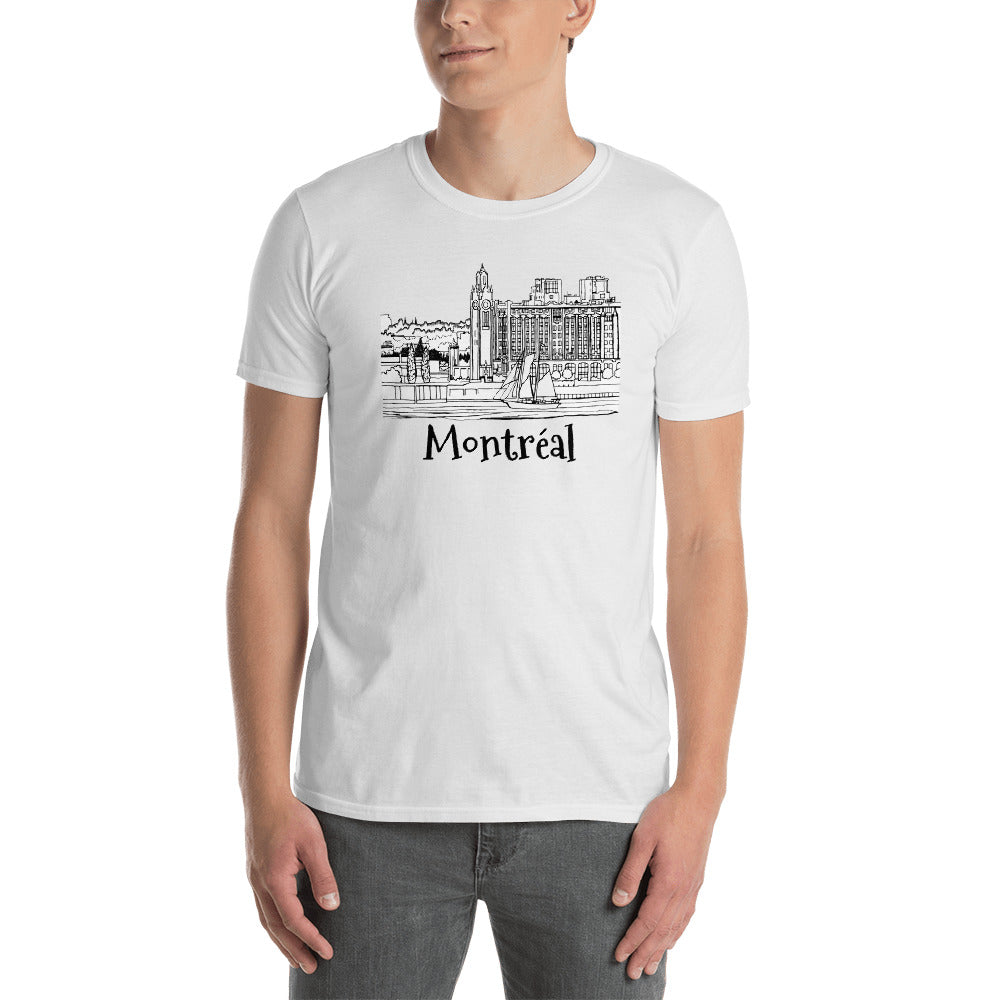 Montreal Old Port Short-Sleeve Unisex T-Shirt - You-Color