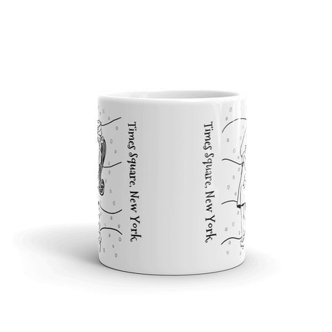 New York Coffee Mug - Famous Kiss in Times Square - You-Color