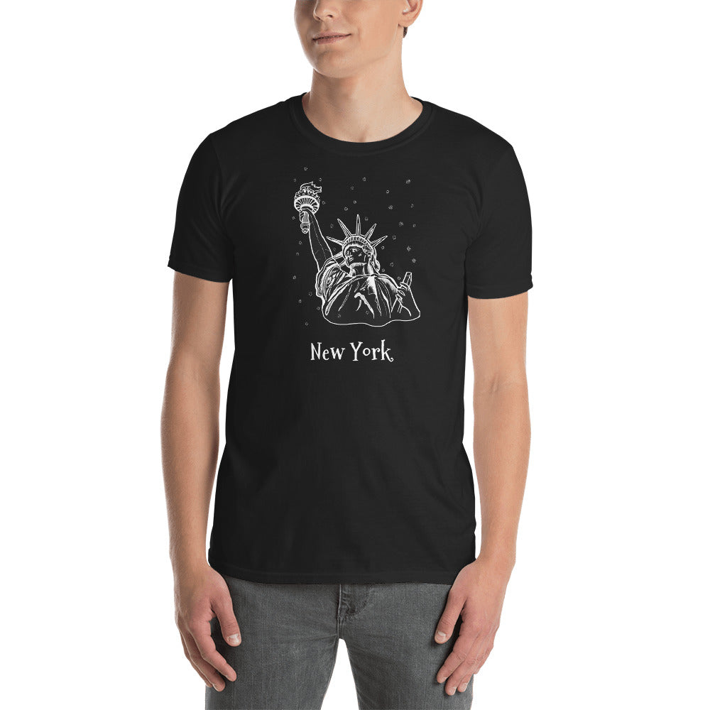 New York Statue of Liberty Short-Sleeve Unisex T-Shirt - You-Color