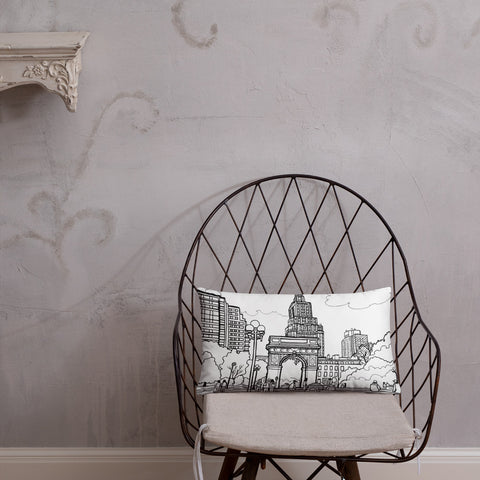 New York Throw Pillows - You-Color