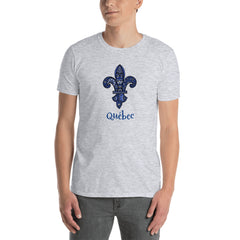Quebec Fleur de Lys Short-Sleeve Unisex T-Shirt - You-Color