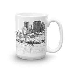Montreal Coffee Mug - Old Port of Montreal - You-Color