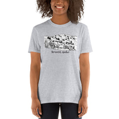 Bromont, Québec Ski Resort Short-Sleeve Unisex T-Shirt - You-Color