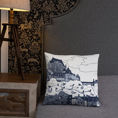 Quebec Throw Pillows - You-Color
