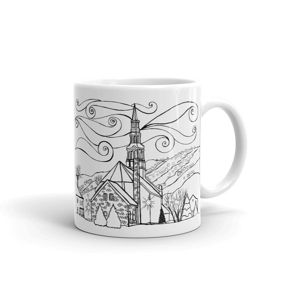Bromont - Saint-François Xavier Church Coffee Mug - You-Color