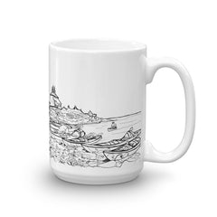 Halifax Coffee Mug - Kayaking - You-Color