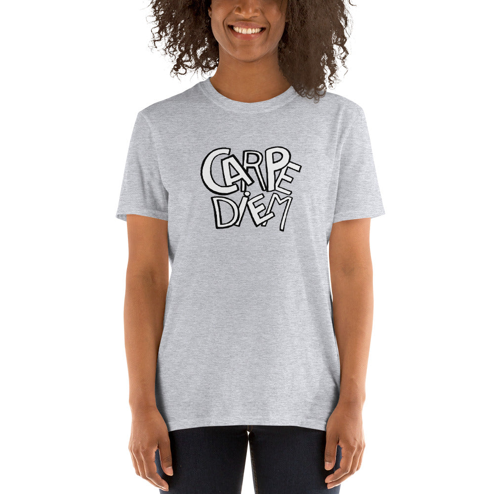 Carpe Diem Big Letters Short-Sleeve Unisex T-Shirt - You-Color
