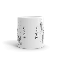 New York Coffee Mug - Statue of Liberty - You-Color
