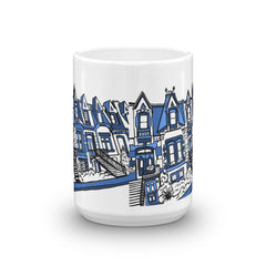 Montreal Coffee Mug - Plateau Mont-Royal BLUE - You-Color